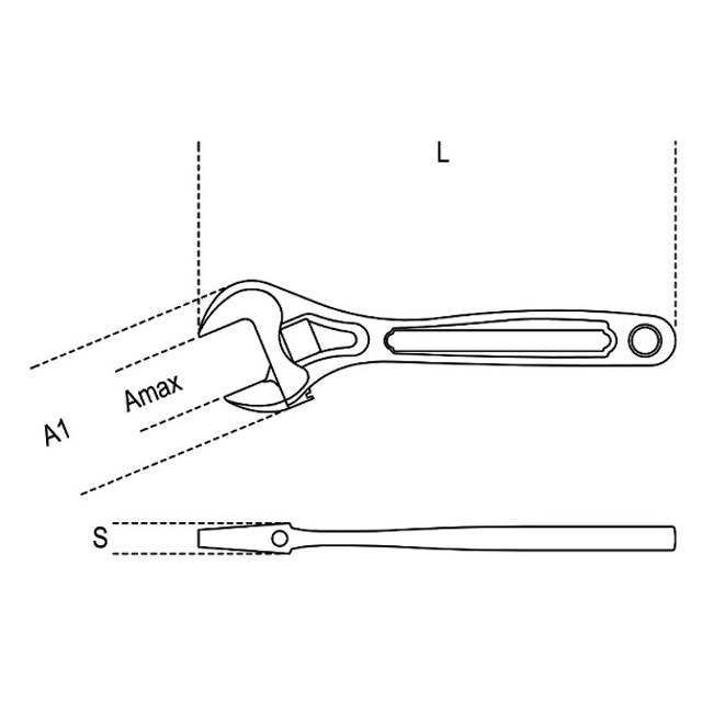 Vendita online Chiave a rullino cromata rotazione destra art.111